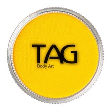 TAG Face Body Paint Regular Yellow 32gm Makeup Costume Art Supplies