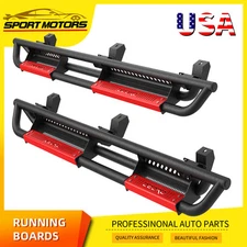 Running Board for 2018-2026 Jeep Wrangler JL Unlimited 4 Door Nerf Bar Side Step