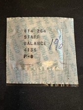 Elgin Factory Balance Staff for 6/0s  10/0s movements, P8, No. 4136