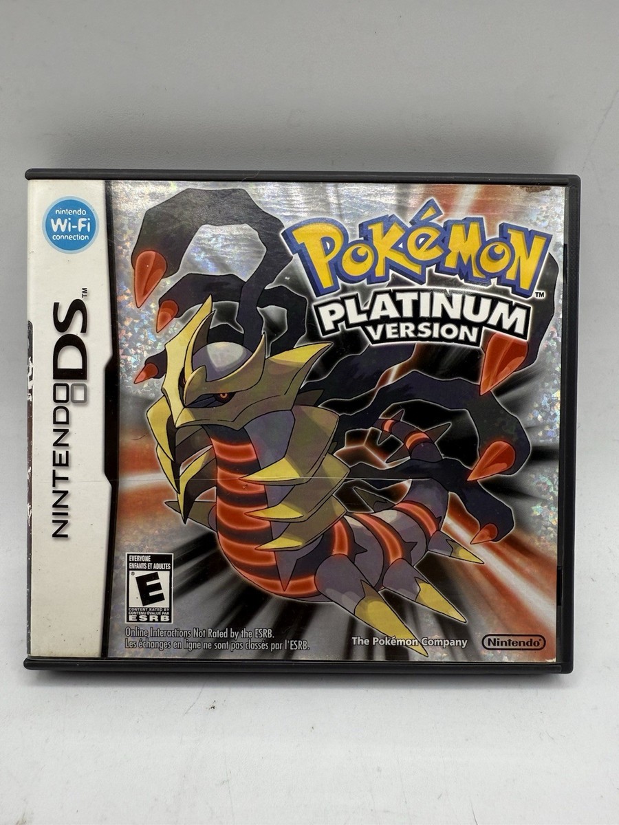 Pokémon Platinum Version Nintendo DS, 2009 CIB Complete In Box
