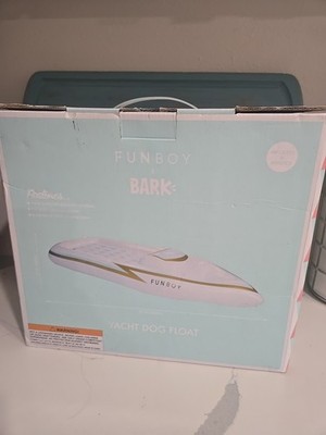 The ORIGINAL Luxury Funboy x Bark Yacht Dog Float 63  X 27  NIB
