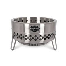 Feuerhand Tyropit Fire Bowl, Stainless Steel Fire Pit for Campfires, 22.4 in dia