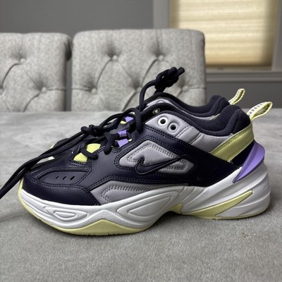 Nike M2K Tekno Shoes Womens Size 6 Athletic Gridiron Atmosphere Grey Sneakers