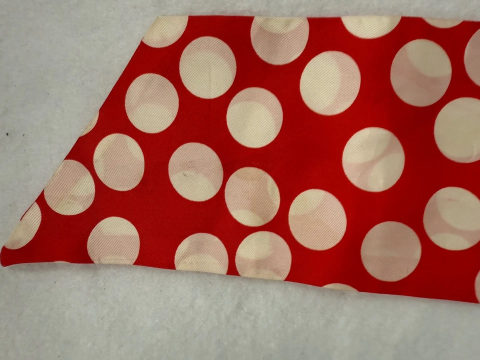 Bufanda Vintage Rojo Lunares Pin Up Rockabilly Retro Años 20 40 Años 50 Años 60 Western Foto 2 de 2