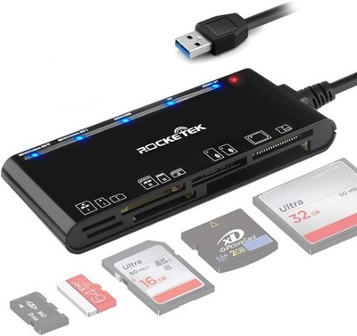 USB 3 7 in 1 Kartenleser 5 Gbps Super Speed Speicher