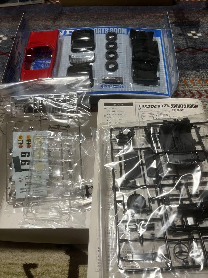 HONDA SPORTS 800M 1/24スケール未組立キット HONDA SPORTS 800M 1/24 1/24 Scale Plastic Model Kit Doyusha