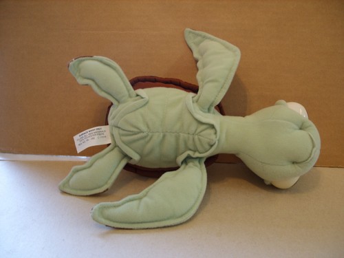 Disney Store Finding Nemo Baby TURTLE Squirt Plush Stuffed Animal 11" HASBRO - Picture 4 of 5