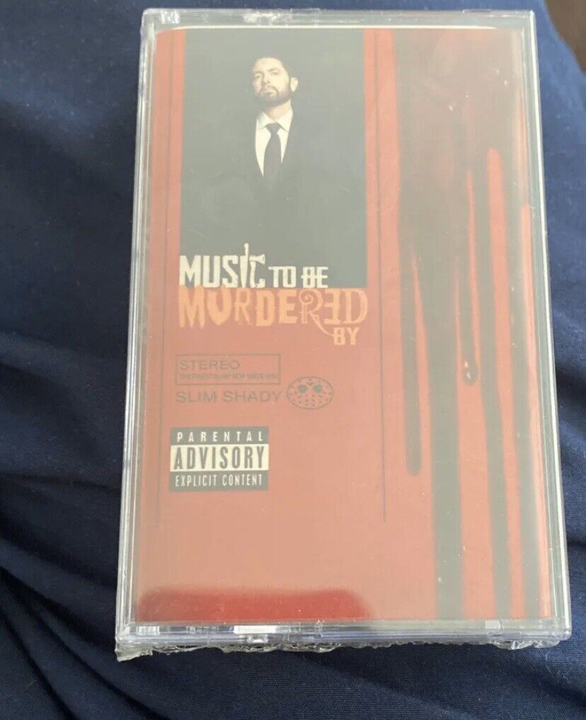 Eminem Music To Be Murdered By Cassette Tape New SEALED LIMITED EDITION Rare