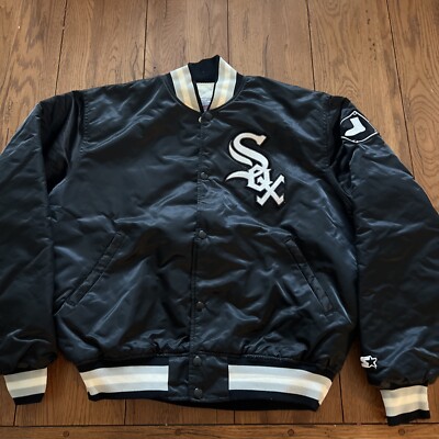 【STARTER】 White sox jacket sizeL Vintage Chicago White Sox Starter Jacket XXL Rare 90s | eBay