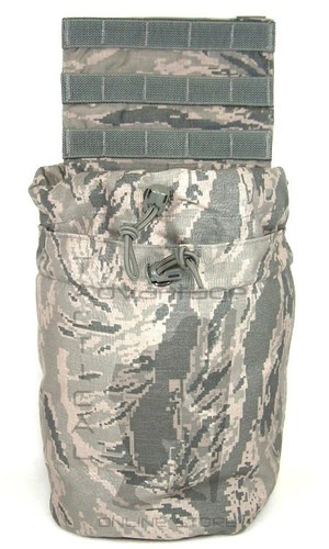 BAE Systems ECLiPSE verstaubarer Müllsack MOLLE Beutel - Air Force ABU Camo - Bild 5 von 8
