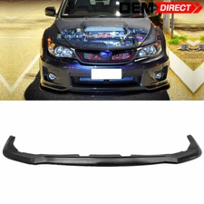 Fits 11-14 Subaru Impreza WRX STI HD Style Front Bumper Lip Splitter Bodykit PU