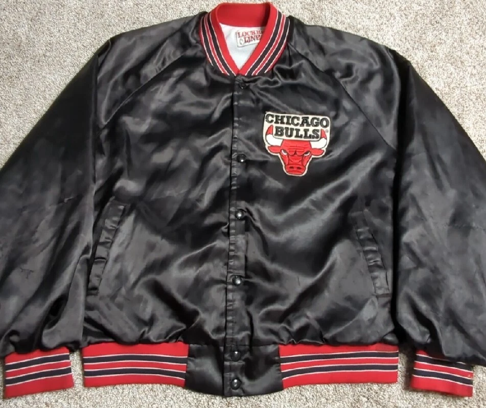 Chicago bulls store satin jacket