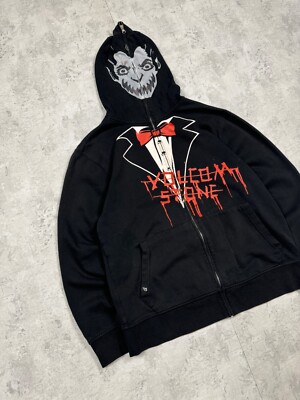 Volcom Stone Dracula Full Zip Halloween Hoodies Size L | eBay