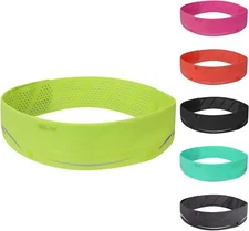 Running Belt for Women and Men, Adjustable Runner Waist Pack with Phone Holder