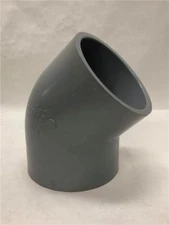 Lasco 4" 45-Degree Elbow F439 SCH 80 CPVC NSF-PW