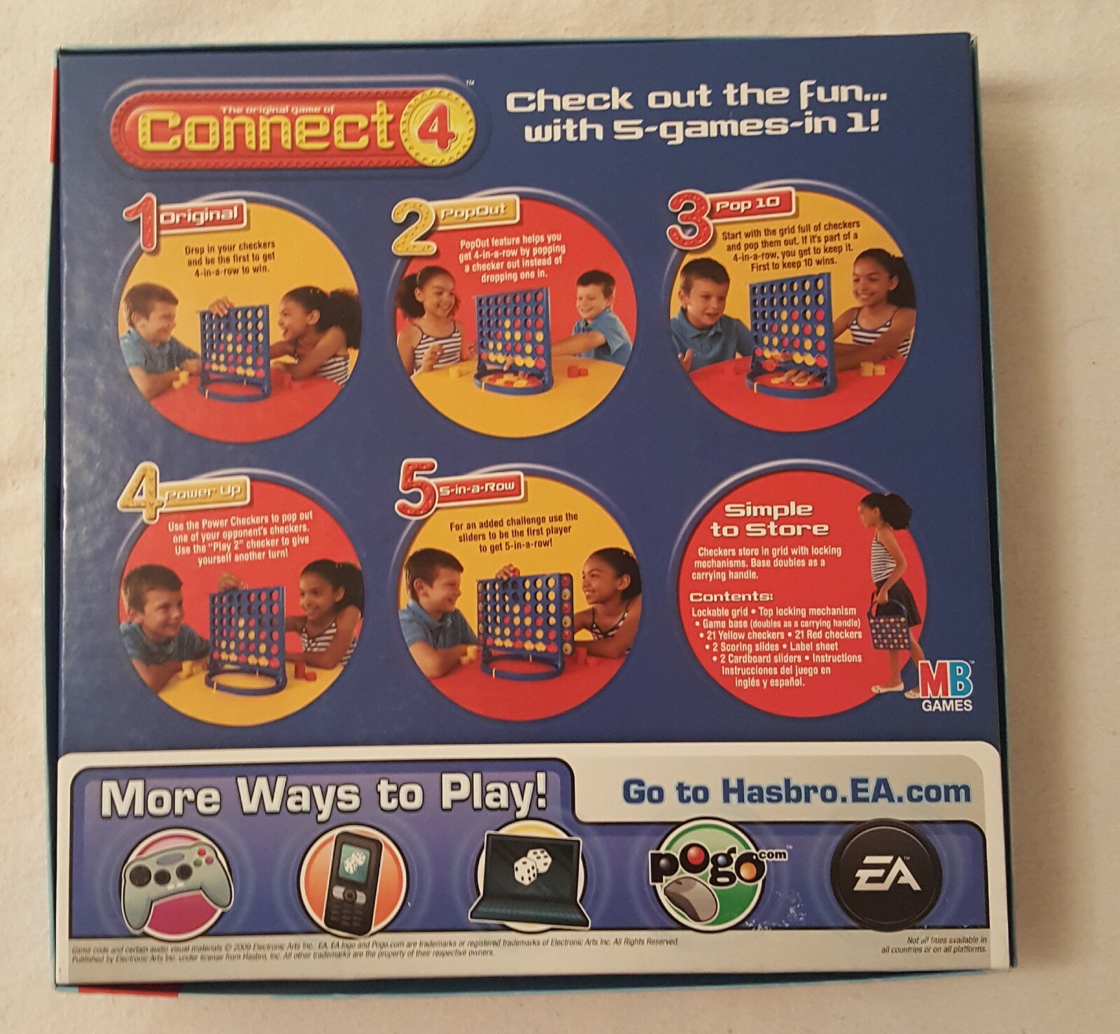 Connect 4 Hasbro board game 