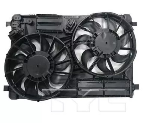 TYC 623810 Radiator Fan 17-19 Ford Escape 2.0L Tow, 15-16 Lincoln MKC - Picture 1 of 4