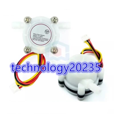 1PC NEW Water flow sensor connected to 6mm hose water purifier sensor YF-S401#YT