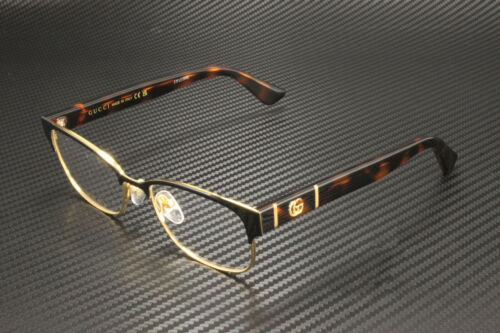 Gucci GG0751O 002 rechteckige schwarze Demo-Linse Damenbrille 49 mm - Bild 1 von 5