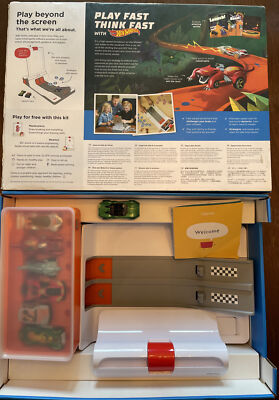 Hot Wheels Osmo Mind Racers 7 Cars 29 Tokens Launch Pad Reflector Rare!