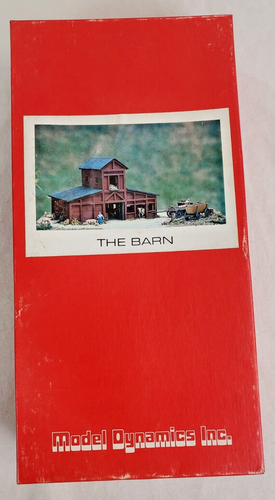 Model Dynamics Inc "The Barn" Escala HO Kit Modelo Plástico Caja Abierta Bolsas Selladas - Imagen 1 de 15