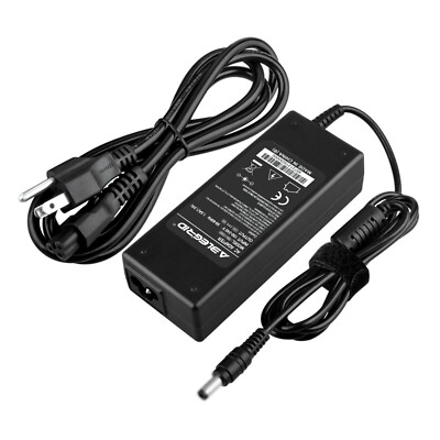 15V 5A AC/DC Adapter with ID: 2.1mm / 2.5mm x OD: 5.5mm Tip Center + Power Cord