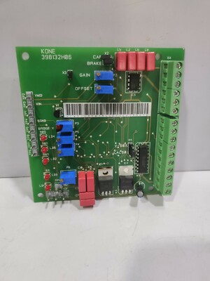Kone Elevator 398132H06 Overload Card