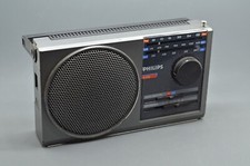 Philips D2010/00R Eindhoven Limbo  Retro Transistor Tragbarer Koffer Radio
