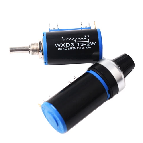 WXD3-13-2W Multiturn Wirewound Potentiometer 10 turn Variable Precision100-100KΩ - Picture 4 of 26