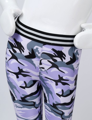 UK Kids Girls Leggings Sets Athletic Sports Outfits Racer Back Tank Skinny Pants - Picture 39 of 97