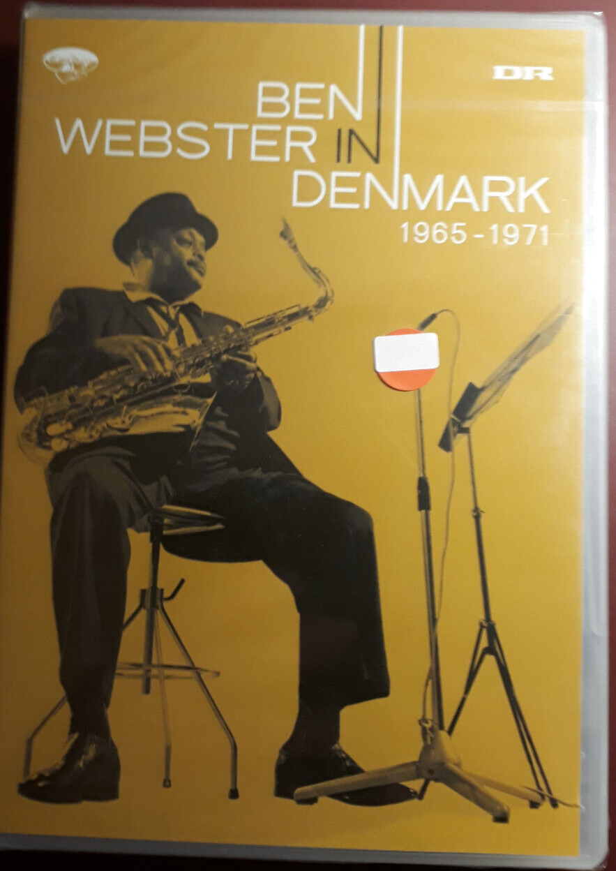 BEN WEBSTER- IN DENMARK 1965-1971 *DVD BRAND NEW SEALED NUOVO SIGILLATO
