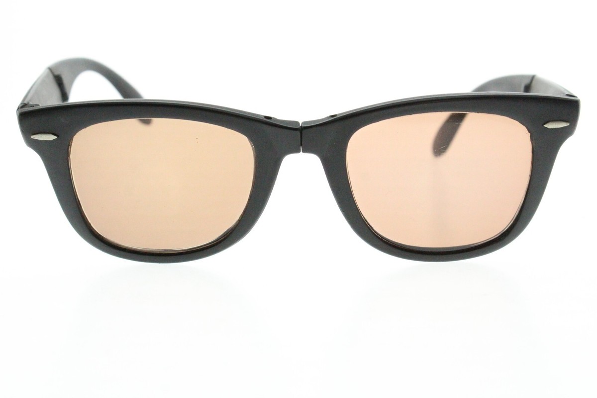 小物 80s vintage B&L RayBan FOLDLNG WAYFARER Vintage B&L Ray Ban Wayfarer Folding Sunglasses Bausch