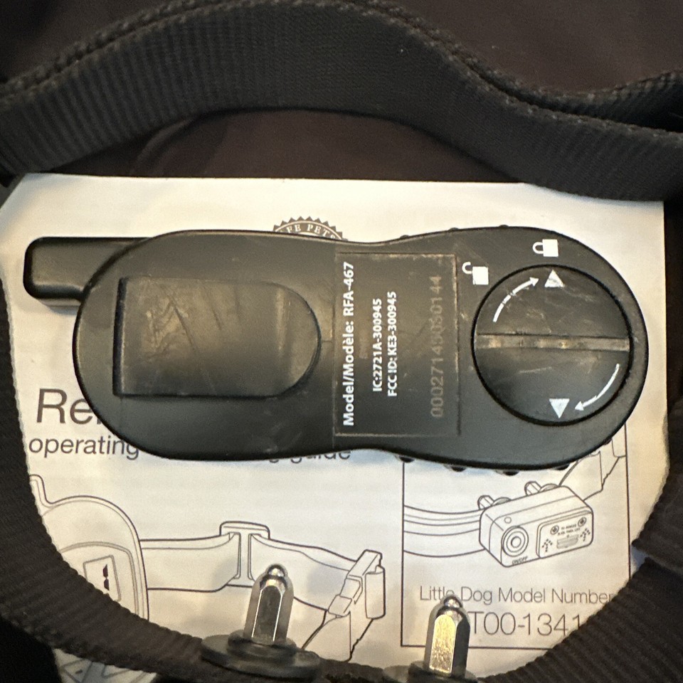 PetSafe Big Dog Remote Training Collar RFA473 / Transmitter RFA467
