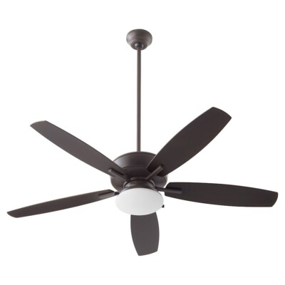 Quorum Breeze Patio Plus 52'' Outdoor Fan, Oiled Bronze - 17052-186
