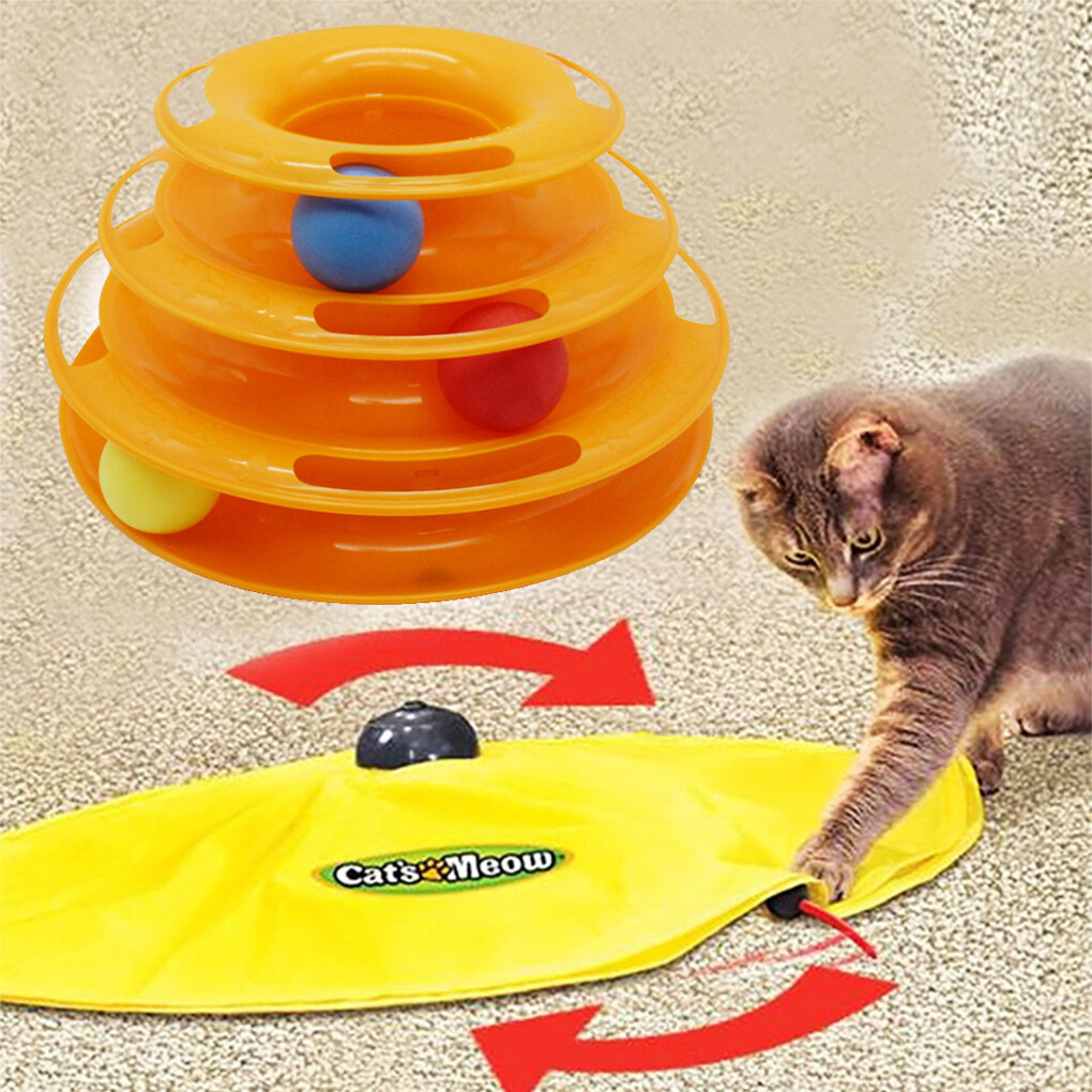 Rat Cat Play Mouse Interactive Cat Toys Rolling In Pouch Cat Toys  Interactive Ball Hide And