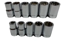 NEW Craftsman 3/8" & 1/2" Drive 8 Point Sockets - Choose Size