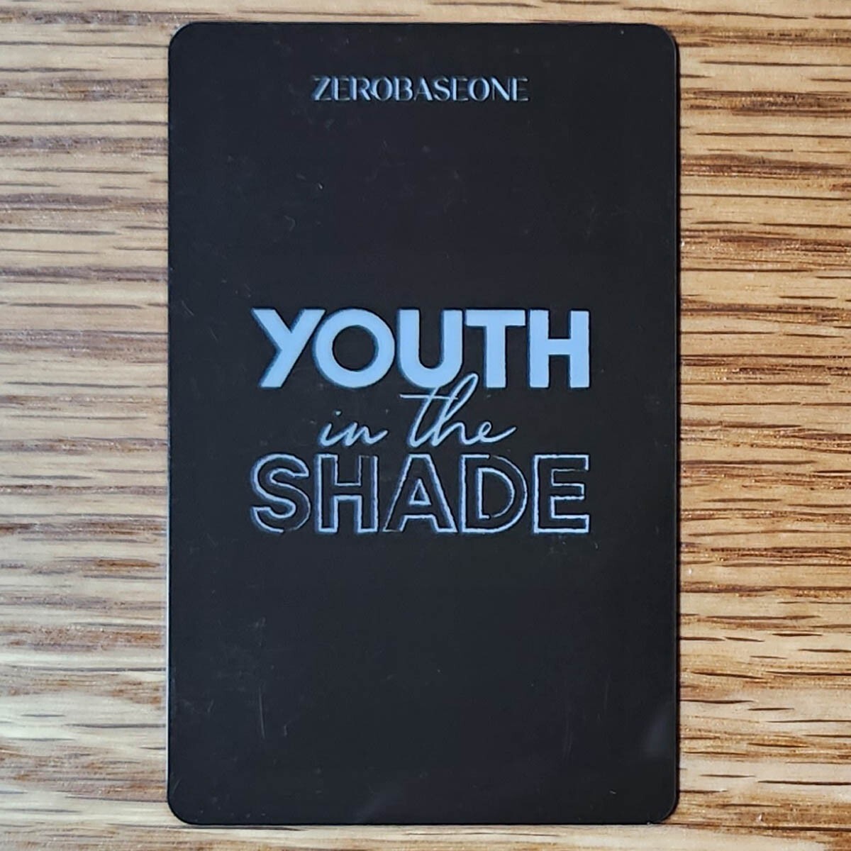 Kim Ji Woong Withmuu Lucky Draw Photocard Zerobaseone Youth in The