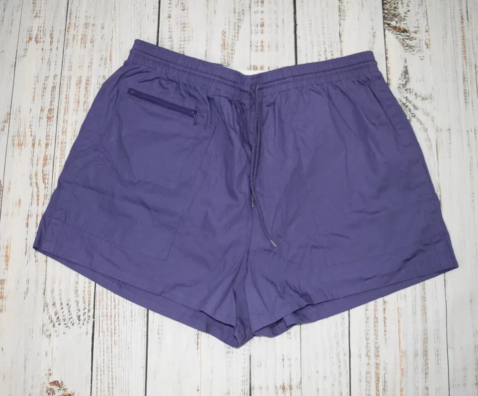 Purple track shop shorts
