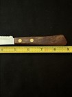 Vintage Robinson Stainless Steel 4-1/2” Steak Knife Wood Handle — photo 6