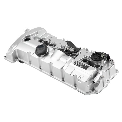 Aluminum Valve Cover w/ Gasket Set for BMW E70 E82 E90 E91 328i 528i 128i X3 X5 - Picture 3 of 12