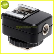 Hot Shoe Converter DF 8002 for Nikon, with TTL slide  sync PC socket.