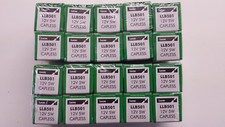20 X Genuine Lucas Capless Bulbs 501 LLB501 12v 5W Side Light Number Plate Bulb