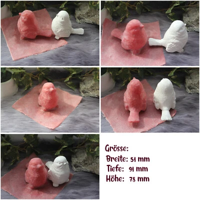 HANDARBEIT Handmade Latex Mould Casting Mold Concrete Mould for Concrete Plaster Bird (049)