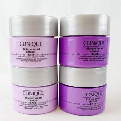 2x Clinique Smart Clinical MD Multi-Dimensional Age Transformer DUO 15ML / 0.5OZ