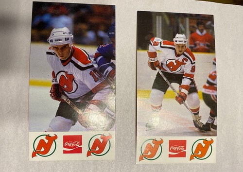 1992-93 NJ Devils Yearbook Scott Stevens Ken Daneko and 8 1983 Postcards - Picture 9 of 11