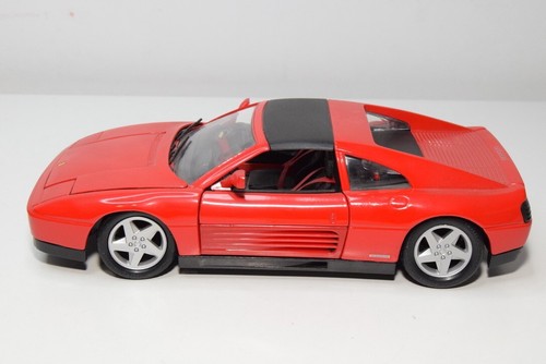 B60 1:18 MAISTO FERRARI 348 TS 348TS RED EXC. COND. 2 - Picture 2 of 10