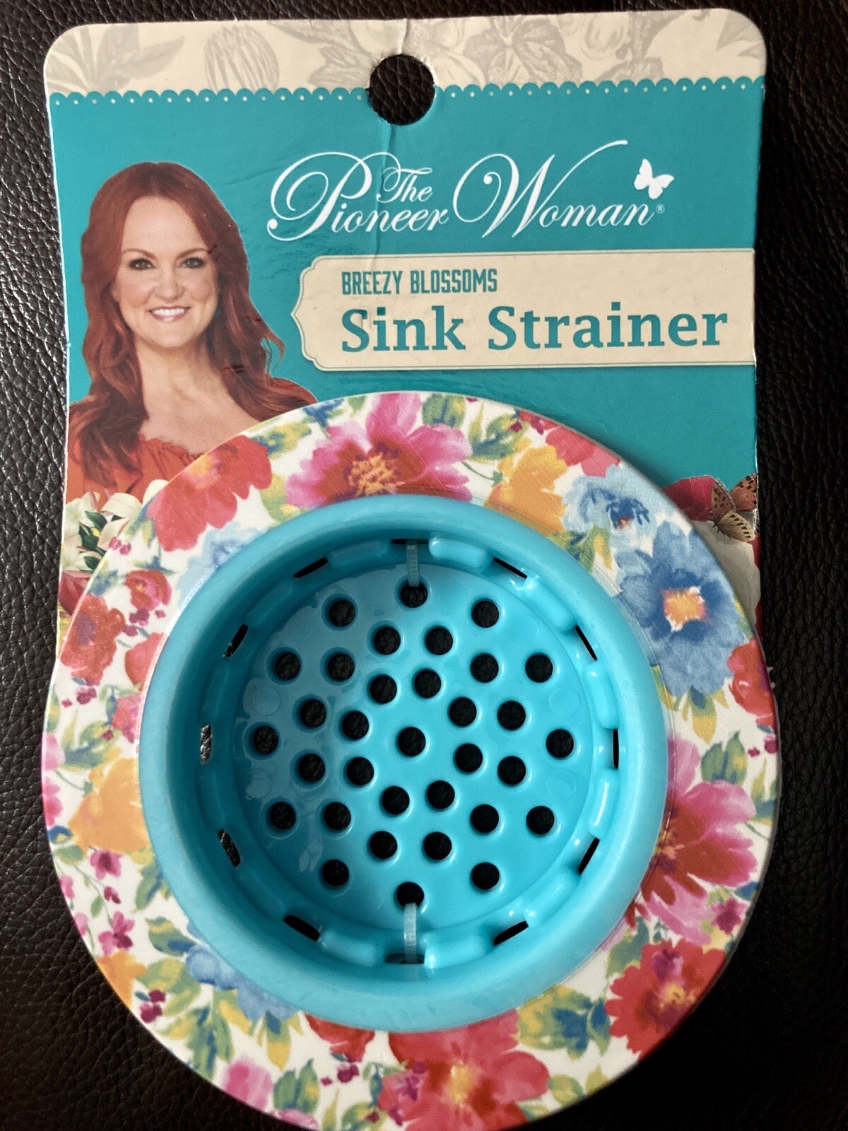 Pioneer Woman Sink Strainer Breezy Blossoms NEW kitchen decor turquoise