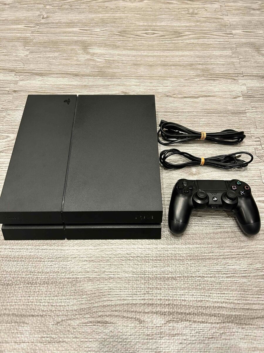 Sony PlayStation 4 Original PS4 CUH-1200A 500GB Jet Black Sony PlayStation 4 Original PS4 CUH-1200A 500GB Jet Black