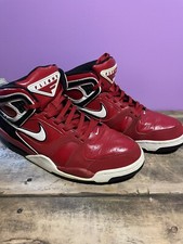 Nike Air Flight Falcon-Men\'s Sz 12 -Black/Red/White Basketball Shoes- 397204-066 Size 7.5 - Nike Air Flight Falcon White Wolf Grey Soar for  main image 2