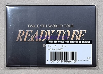 TWICE CDセット TWICE READY TO BE JAPAN TOUR OFFICIAL MD GOODS PHOTOCARD PHOTO